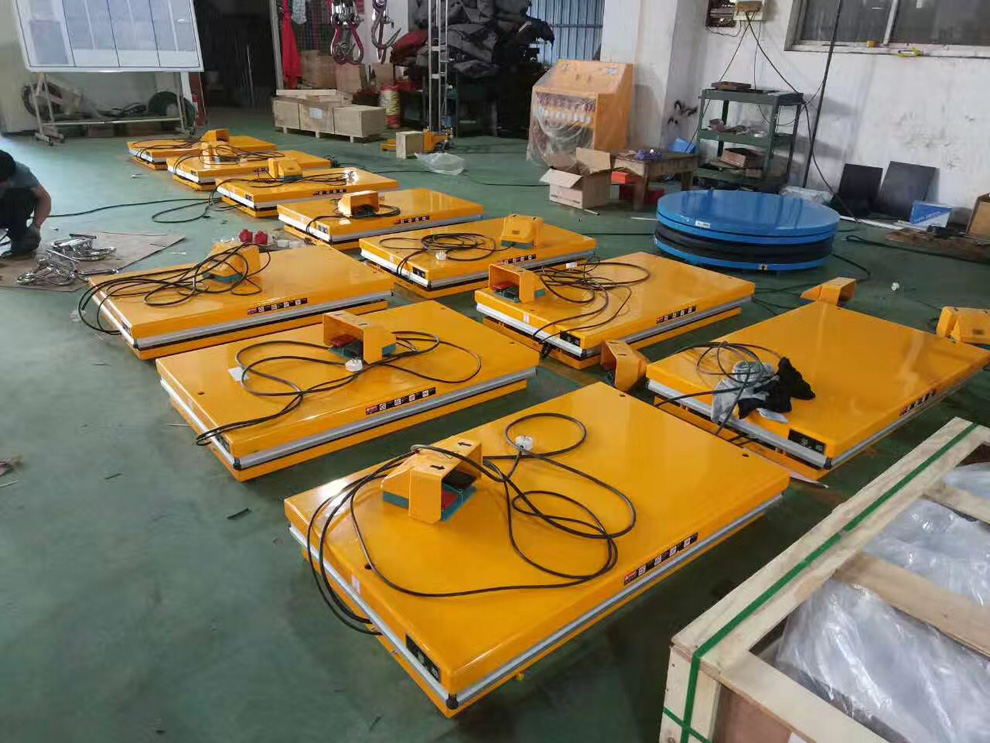 ETYY double scissor stationary electric lifting table